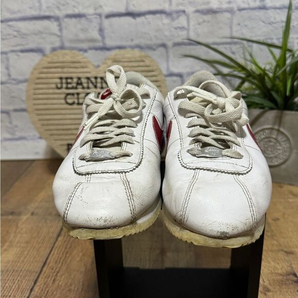 RARE Nike Cortez ‘72 Premium White/Red/Blue OG Gump Soft Leather Women’s 8 - Picture 3 of 12